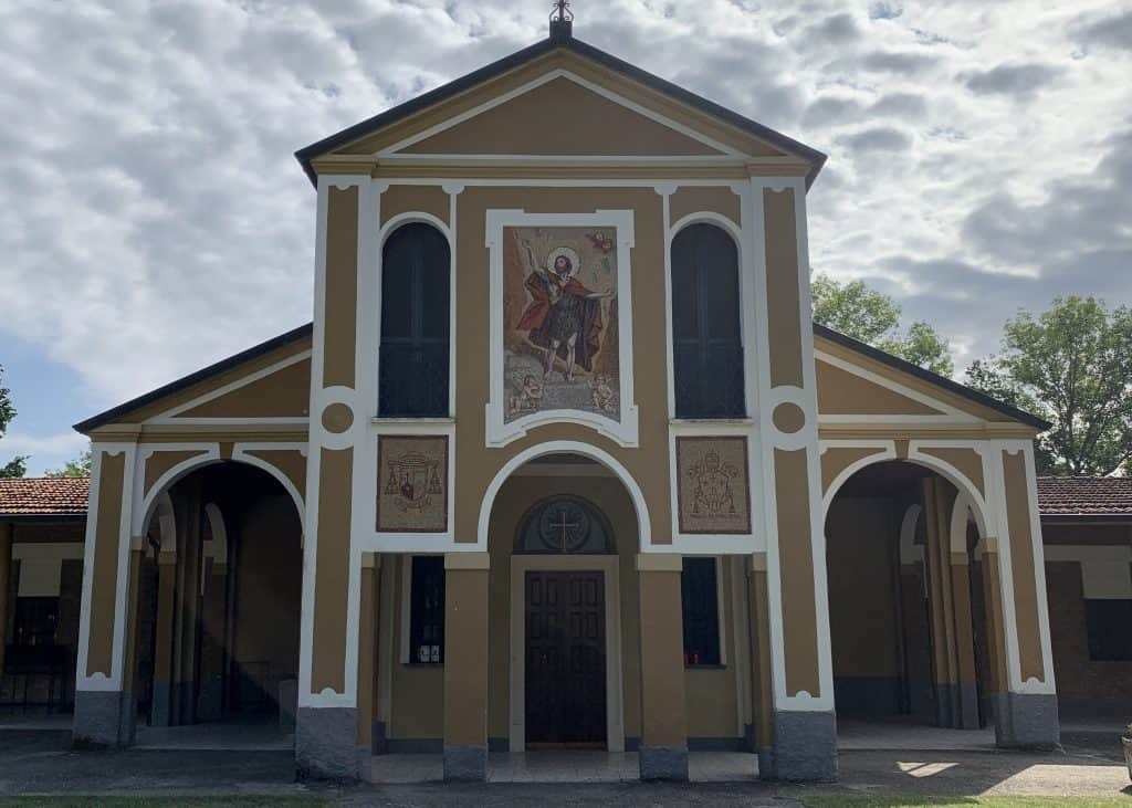 santuario facciata San Giovanni al Calandrone - Merlino
