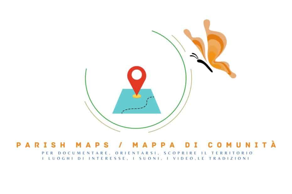 PARISH MAPS - MAPPA DI COMUNITÀ digitale, interattiva pe approdndire la conoscnzwe dei luoghi di interessem dei suoni, dei video delle tradizioni del basso milanese