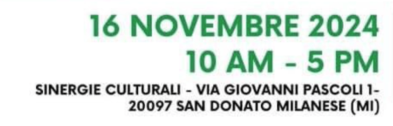 SINERGIE CULTURALI_WORKSHOP_16 Novembre 2024 Il Sentiero dell'Anima - Ecomuseo Milano - Ecomuseo Vettabbia Fontanili